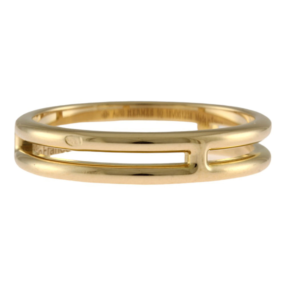 HERMES エルメス アリアンヌ リング 指輪 10号 18金 K18ピンクゴールド