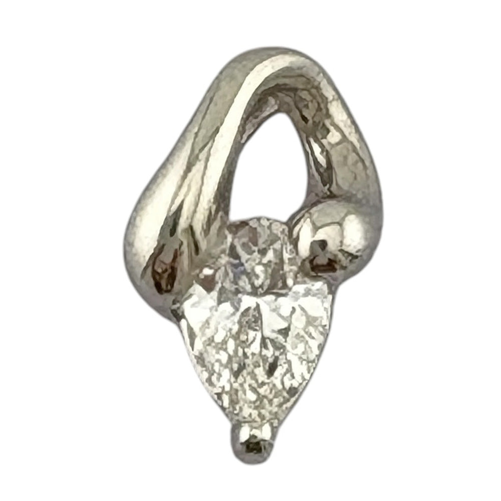 タサキ Pt900 ペンダント トップ ダイヤモンド0.32ct 10×10mm 30%OFF！超割祭り】 TASAKI タサキ ペンダントトップ Pt900プラチナ