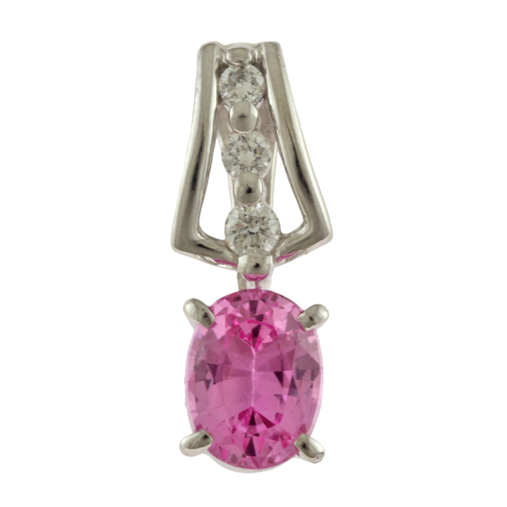 TASAKI タサキ ペンダントトップ Pt900プラチナ ピンクサファイア  