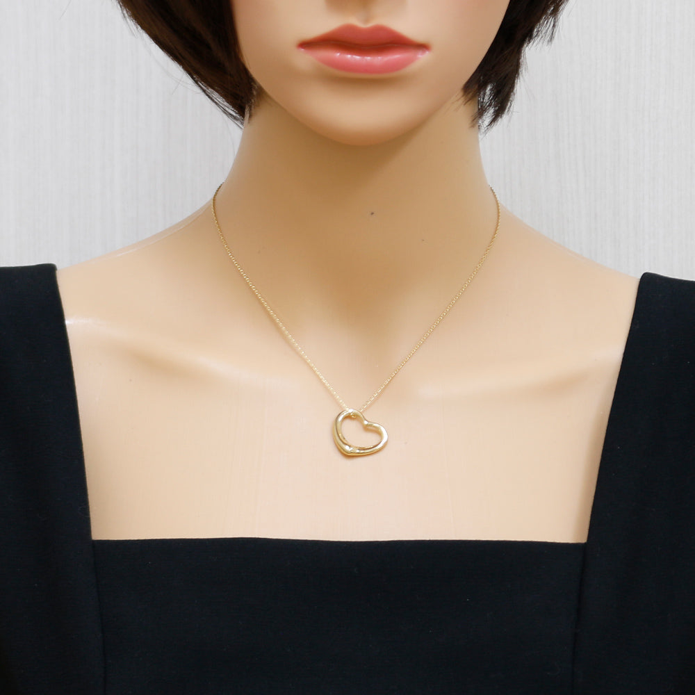 TIFFANY&Co. ティファニー オープンハート ペンダントトップ 18金 K18