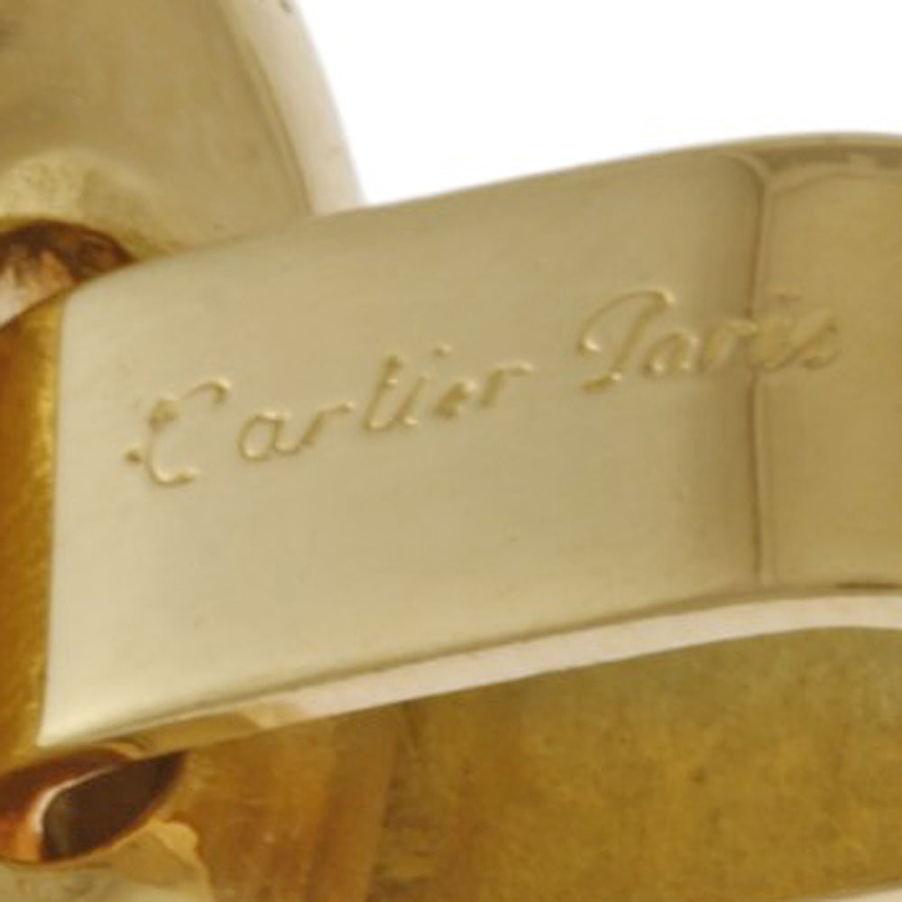 カルティエ ペンダント 18K Z1165 カルティエ K18PG ピンクゴールド ダイヤ クロス