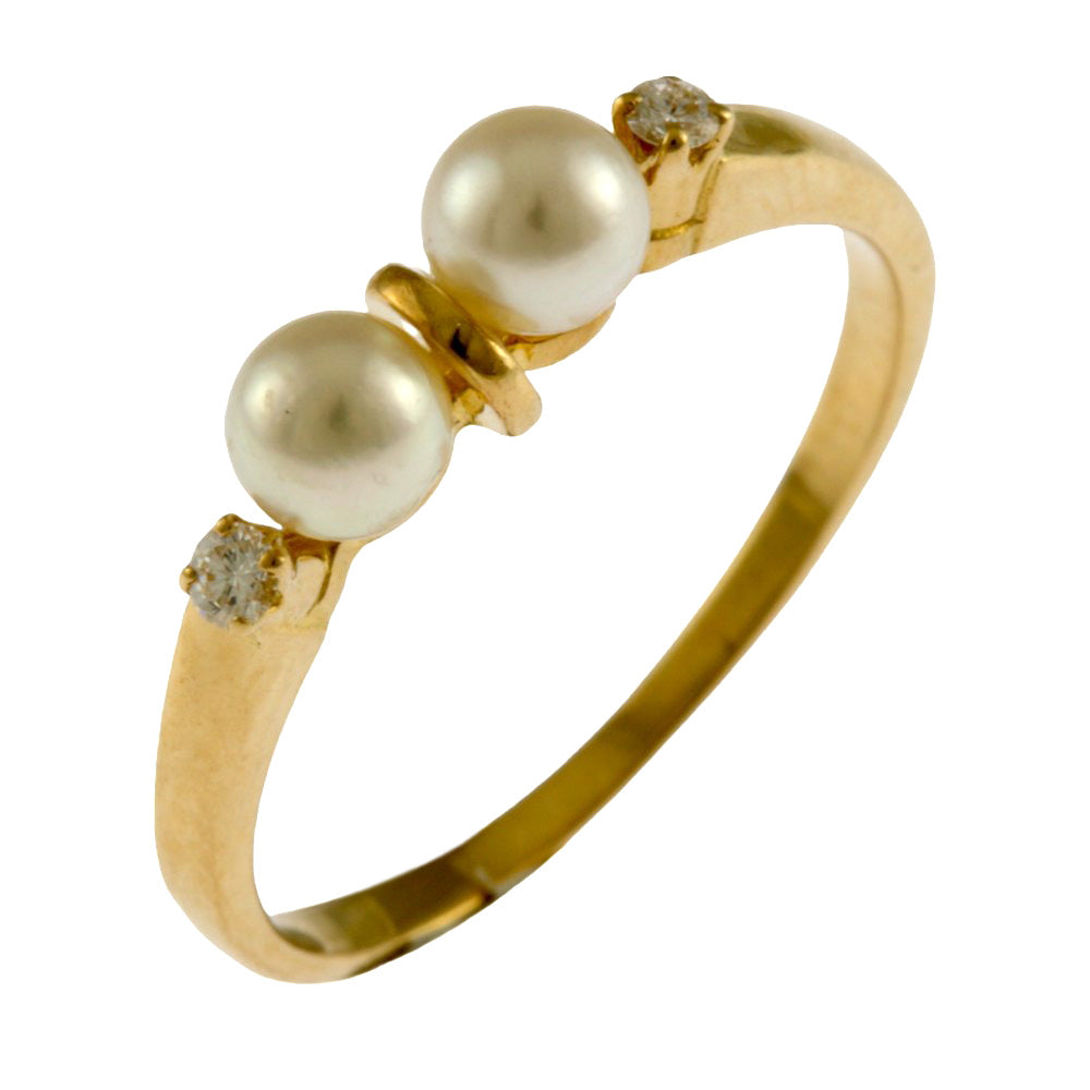 PERLITA ゴールド K18 リング 本真珠