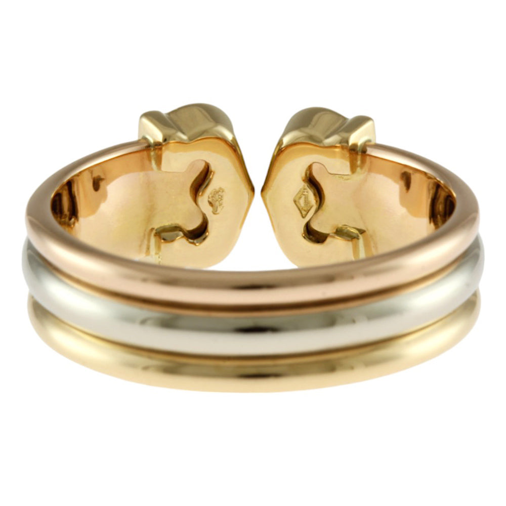 CARTIER 2C Ring, Size 14, 18K Yellow Gold, Women's, Used – 【公式】リサイクルキング  オンラインショップ