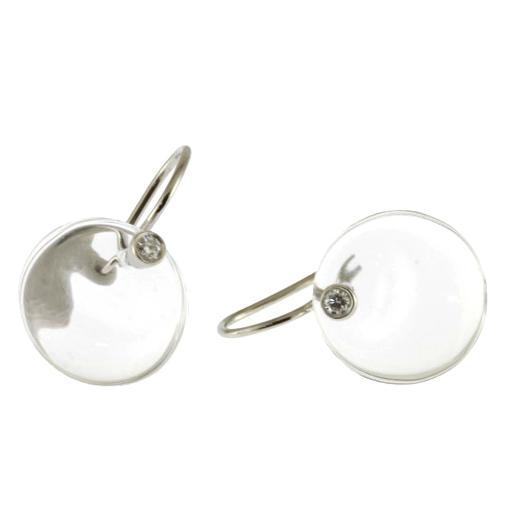 TIFFANY&Co. ティファニー ロッククリスタル ピアス Pt950プラチナ