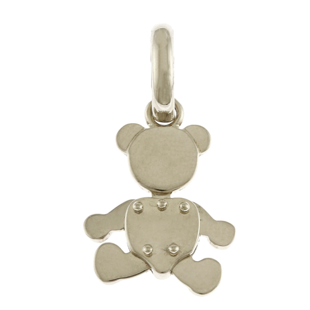 ポメラート K18YG/WG ダイヤモンド ペンダント オルセット テディベア ポメラート K18YG/WG ダイヤモンド ペンダント オルセット