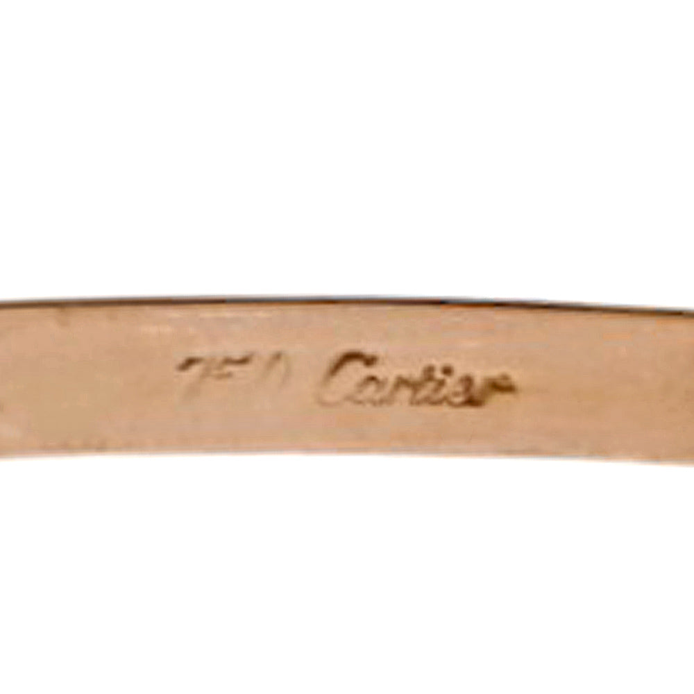 CARTIER カルティエ トリニティ バングル 18金 K18イエローゴールド