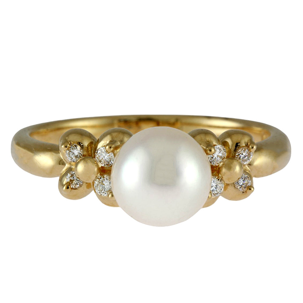 TASAKI タサキ リング 指輪 11号 18金 K18イエローゴールド アコヤ