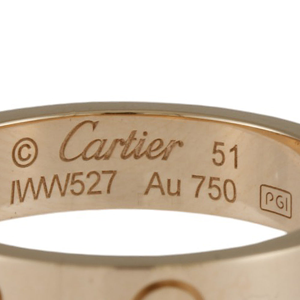 CARTIER カルティエ ミニラブ リング 指輪 11号 18金 K18ピンクゴールド ダイヤモンド レディース 中古 – 【公式】リサイクルキング  オンラインショップ