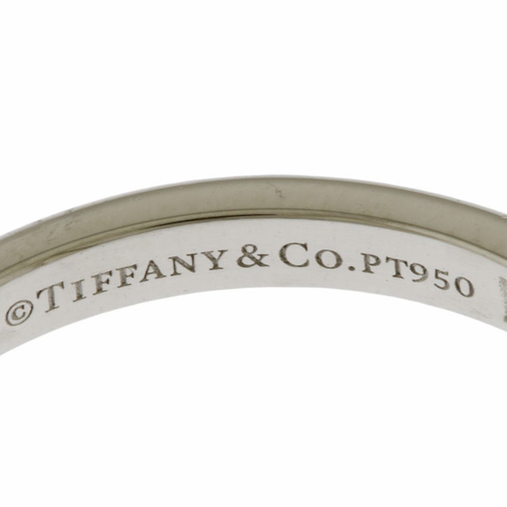 セール中TIFFANY & CO. PT950 リング 10号 TIFFANY&Co. ティファニー ソレストV リング 指輪 10号 Pt950プラチナ