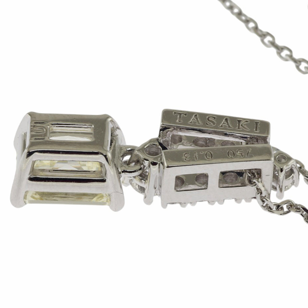 TASAKI タサキ ネックレス 18金 K18ホワイトゴールド ダイヤモンド