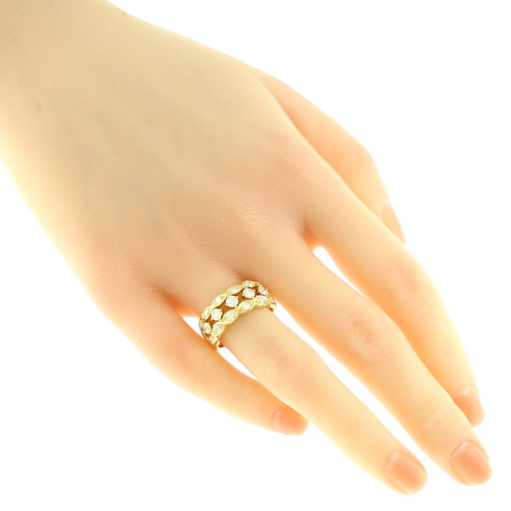 MIKIMOTO ミキモト リング 指輪 14号 18金 K18イエローゴールド