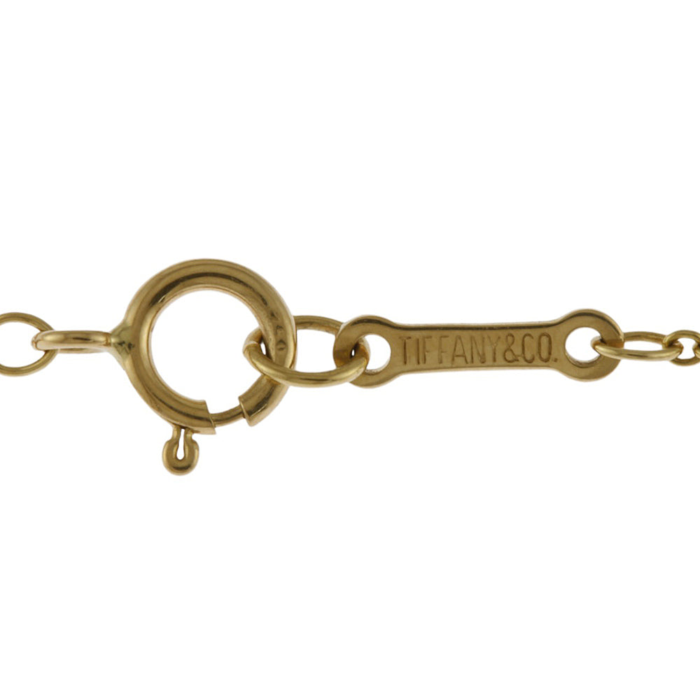 TIFFANY&Co. ティファニー オープンハート ネックレス 18金 K18