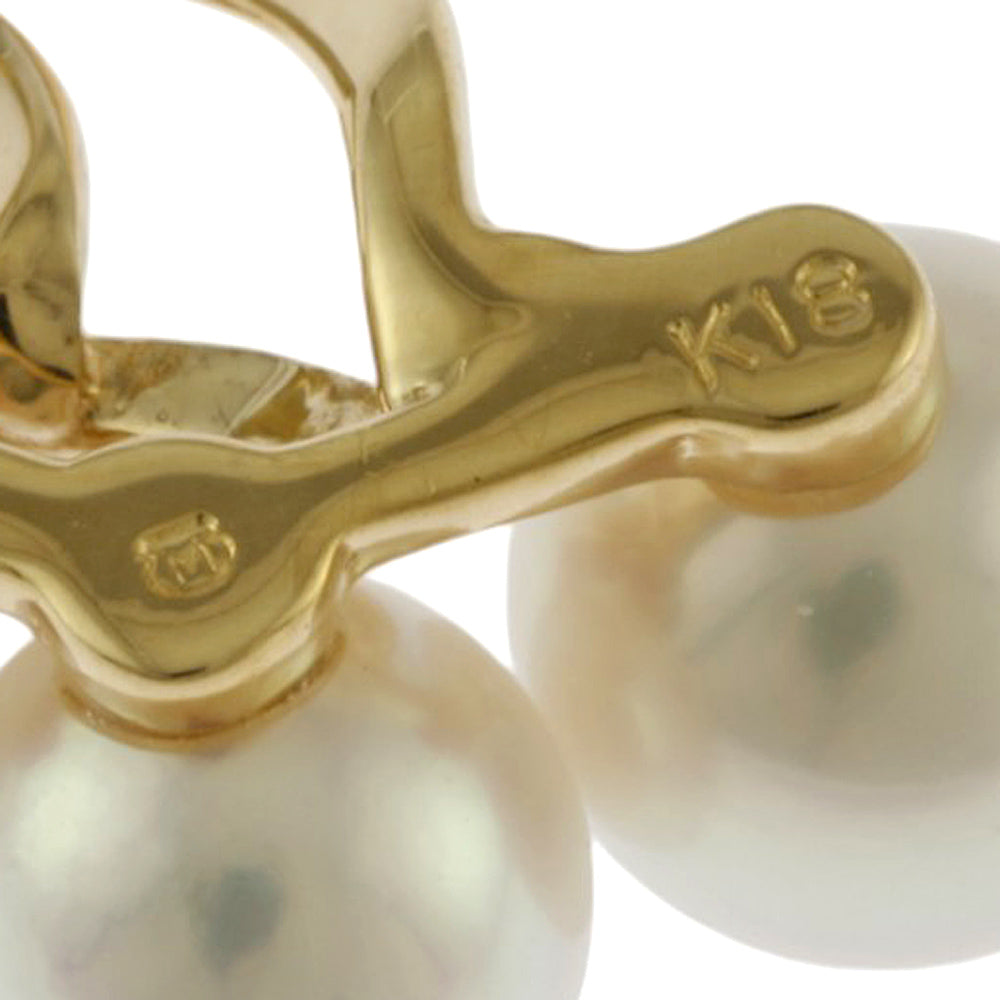 【希少】電池交換済　ミキモト　箱付　18K金張　ゴールド　パール　シェル　532 楽天市場】ミキモト ゴールデンパール 真珠 ネックレス K18イエロー