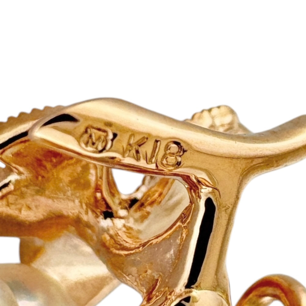 K18 羽型　ブローチ　4g 18金 K18 羽型 ブローチ 4g 18金 K18 羽型 ブローチ 4g 18金