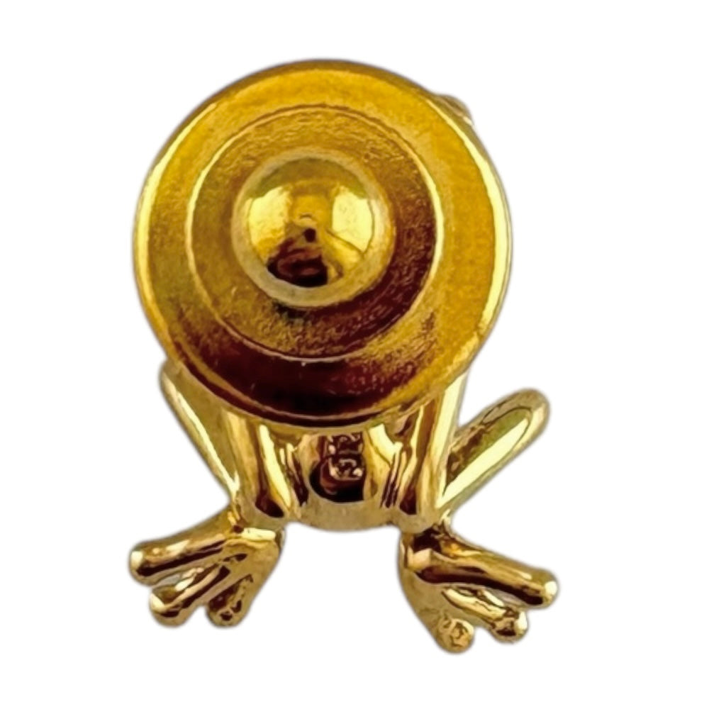 ミキモト K18 18金 タイピン ブローチ カエル フロッグ