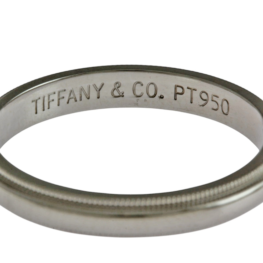 Tiffany リング 17号 ミルグレイン TIFFANY&Co. ティファニー ミルグレイン リング 指輪 17号 Pt950