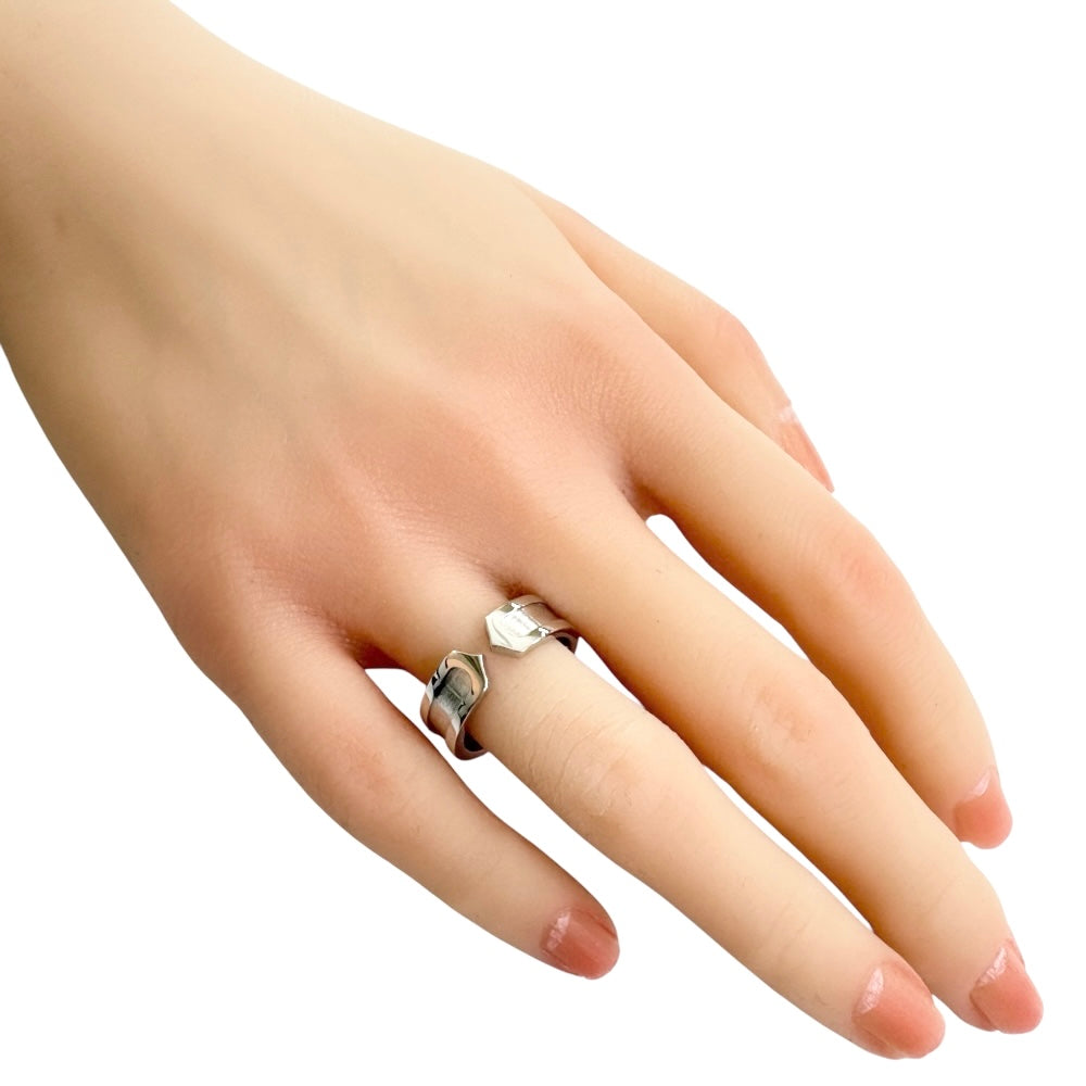 CARTIER カルティエ 2C リング 指輪 14号 18金 K18ホワイトゴールド