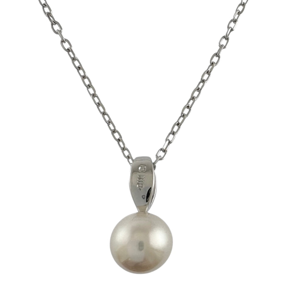 MIKIMOTO ミキモト ネックレス 18金 K18ホワイトゴールド アコヤパール レディース 中古 – 【公式】リサイクルキング オンラインショップ