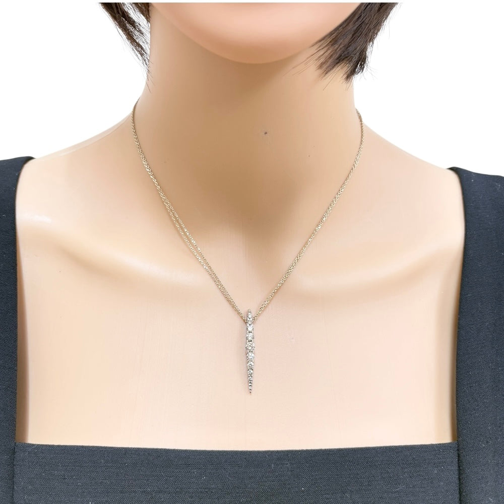 KASHIKEY カシケイ ネイキッド ネックレス 18金 K18ゴールド ブラウン