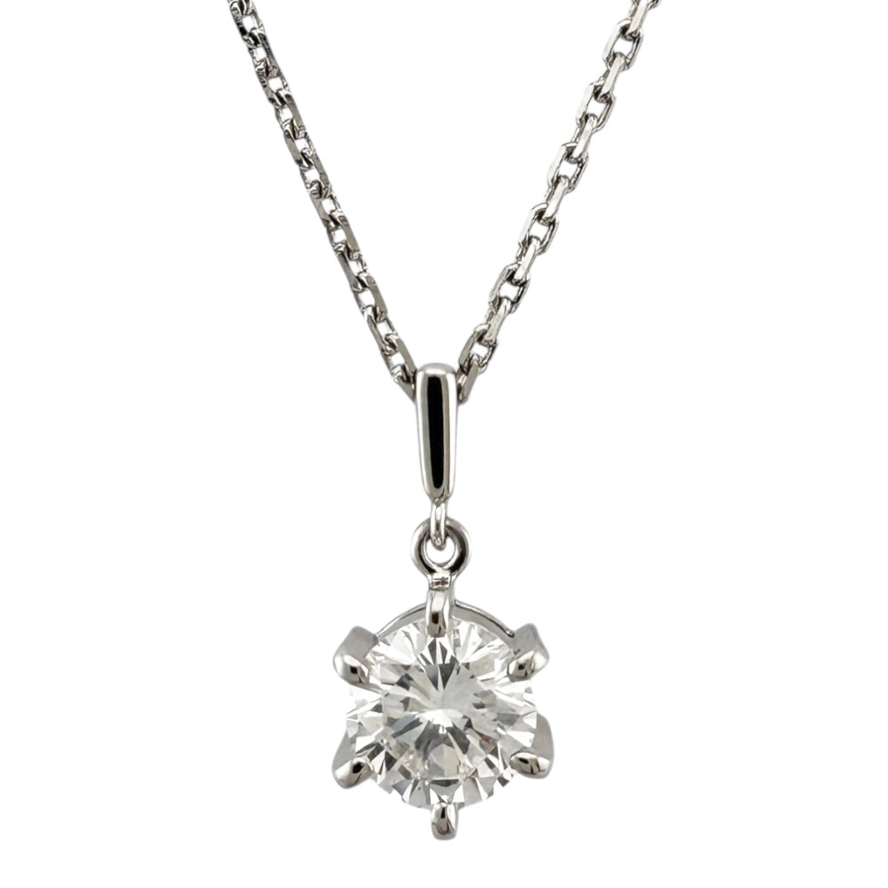 MIKIMOTO ミキモト ネックレス Pt950プラチナ ダイヤモンド レディース