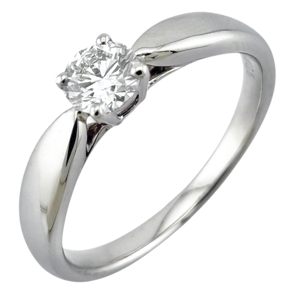 ティファニーハーモニーリング　ダイア　プラチナ　8号　中古 TIFFANY&Co. ティファニー ハーモニー リング 指輪 8号 Pt950