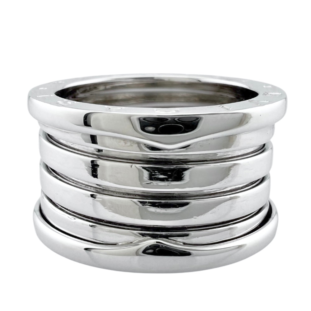 BVLGARI B-zero.1 5 Band Ring Ring No. 15 18K K18 White Gold