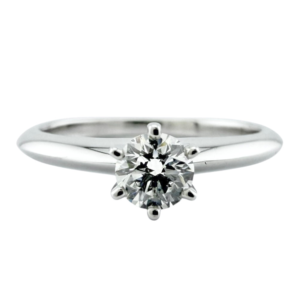 TIFFANY&Co. ティファニー ソリティア リング 指輪 9号 Pt950プラチナ