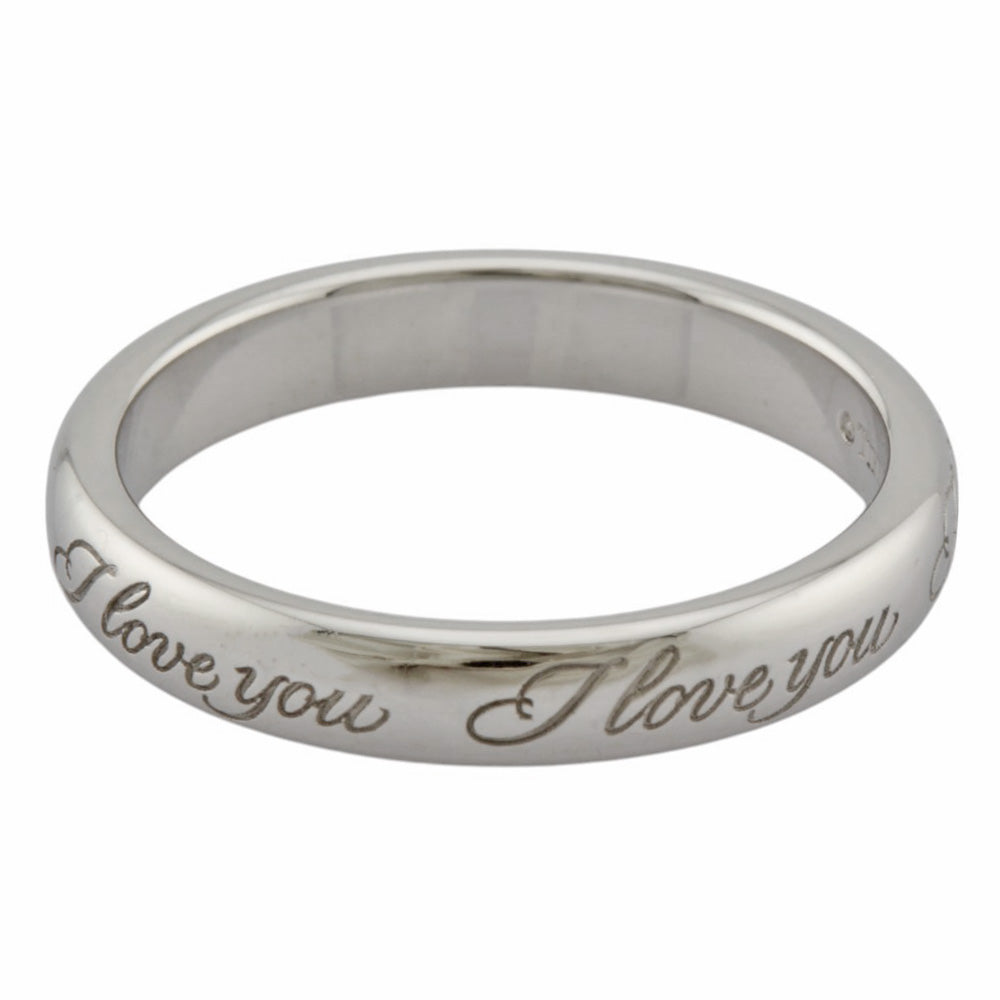 TIFFANY&Co. ティファニー ノーツ アイラブユー リング 指輪 7.5号