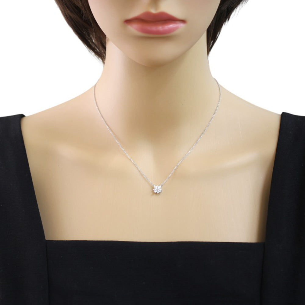 TIFFANY&Co. ティファニー ビクトリアクラスター ネックレス Pt950