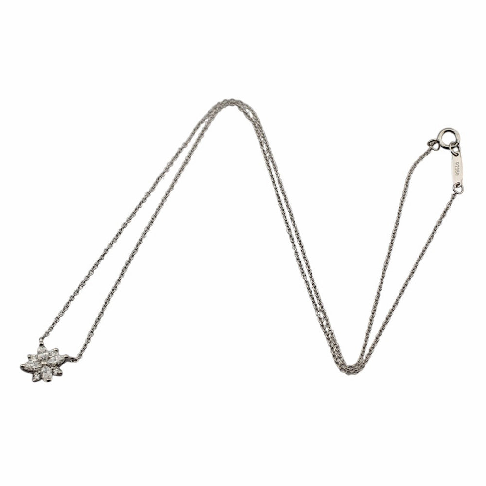 TIFFANY&Co. ティファニー ビクトリアクラスター ネックレス Pt950