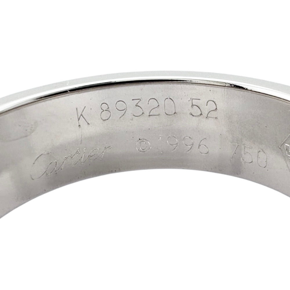 CARTIER カルティエ ラブ リング 指輪 12号 18金 K18ホワイトゴールド 
