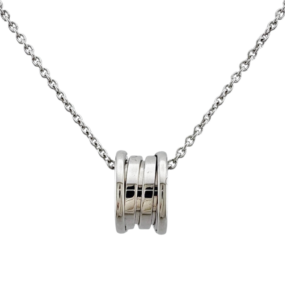 BVLGARI B-ZERO1 K18WG リング/ネックレス ダブルトップ BVLGARI B-ZERO1 K18WG リング/ネックレス ダブルトップ