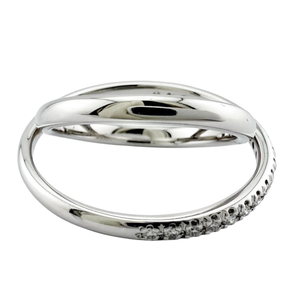 ミキモト　リング　指輪 ミキモト 希少 Pt950 エメラルドカット 天然ピンク ダイヤモンド