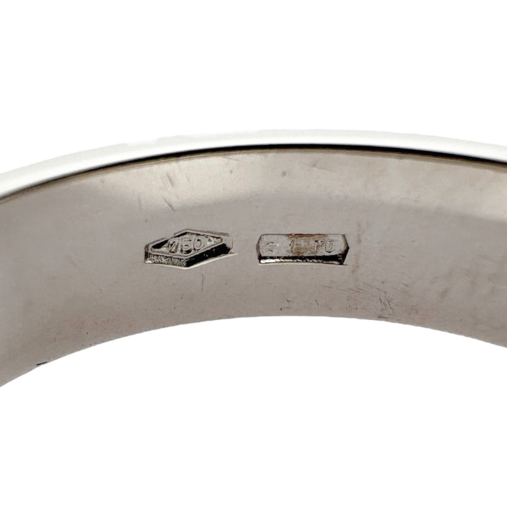 GUCCI グッチ アイコン リング 指輪 9号 18金 K18ホワイトゴールド