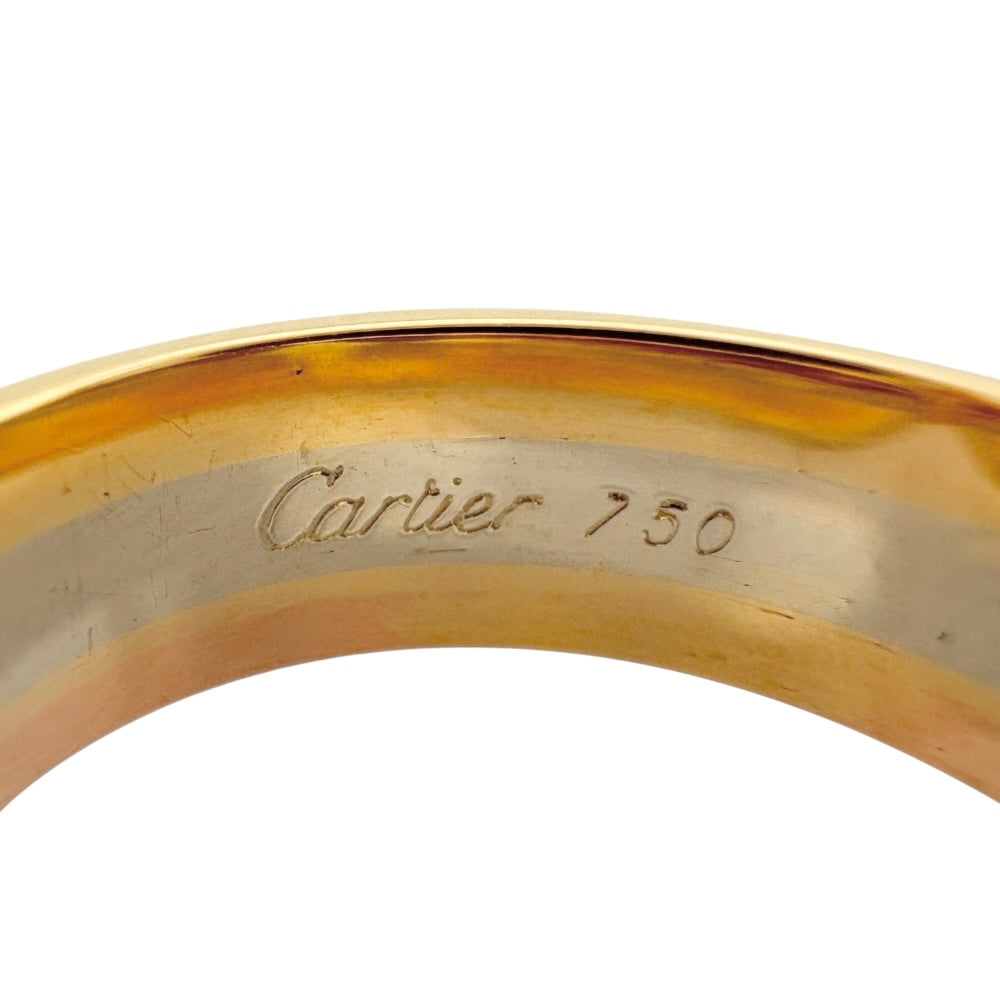 CARTIER カルティエ 2C リング 指輪 9号 18金 K18イエローゴールド
