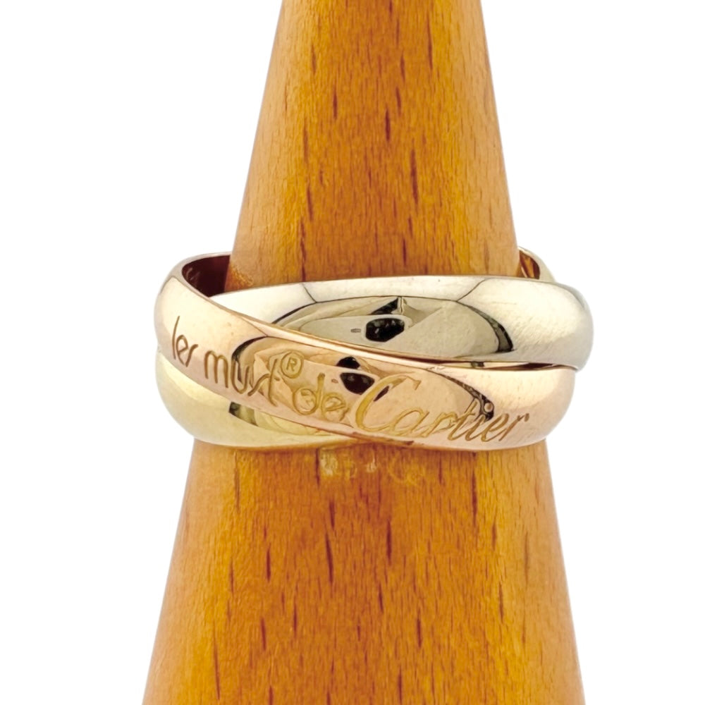 CARTIER カルティエ トリニティ リング 指輪 6号 18金 K18イエロー