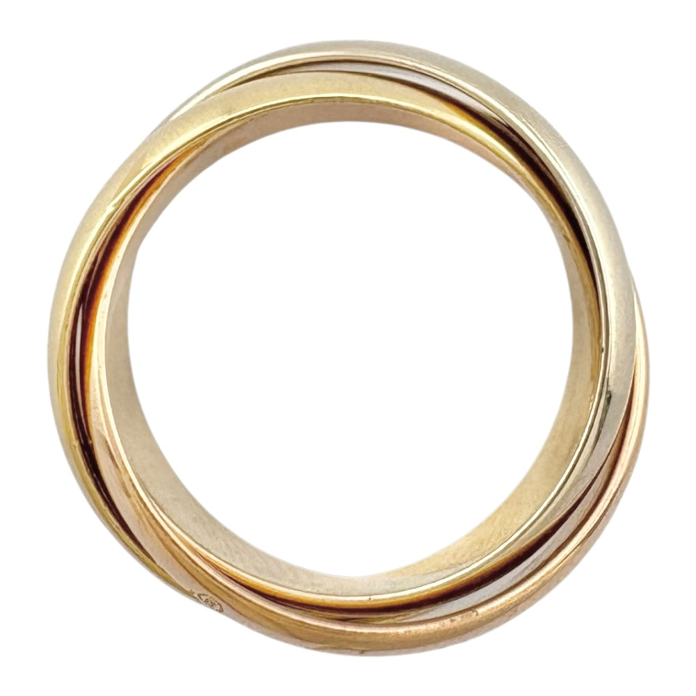 CARTIER カルティエ トリニティ リング 指輪 6号 18金 K18イエロー