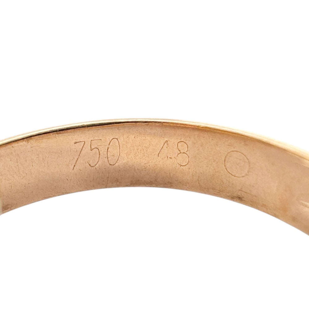 CARTIER カルティエ トリニティ リング 指輪 6号 18金 K18イエロー