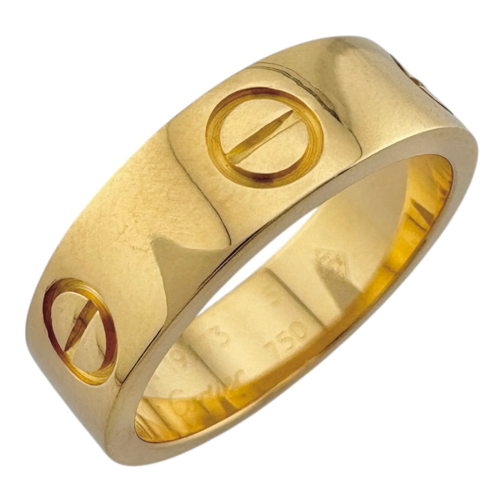 CARTIER カルティエ ラブ リング 指輪 10.5号 18金 K18イエロー