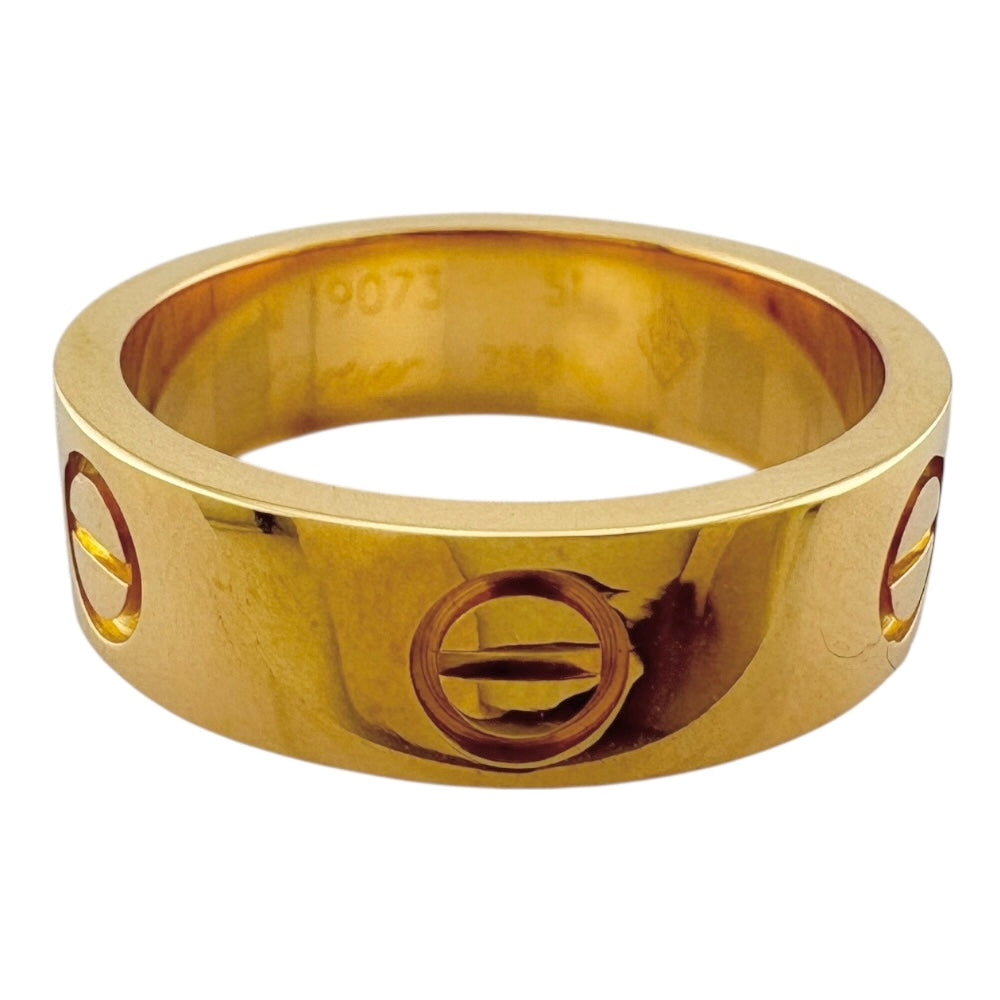 CARTIER カルティエ ラブ リング 指輪 10.5号 18金 K18イエロー