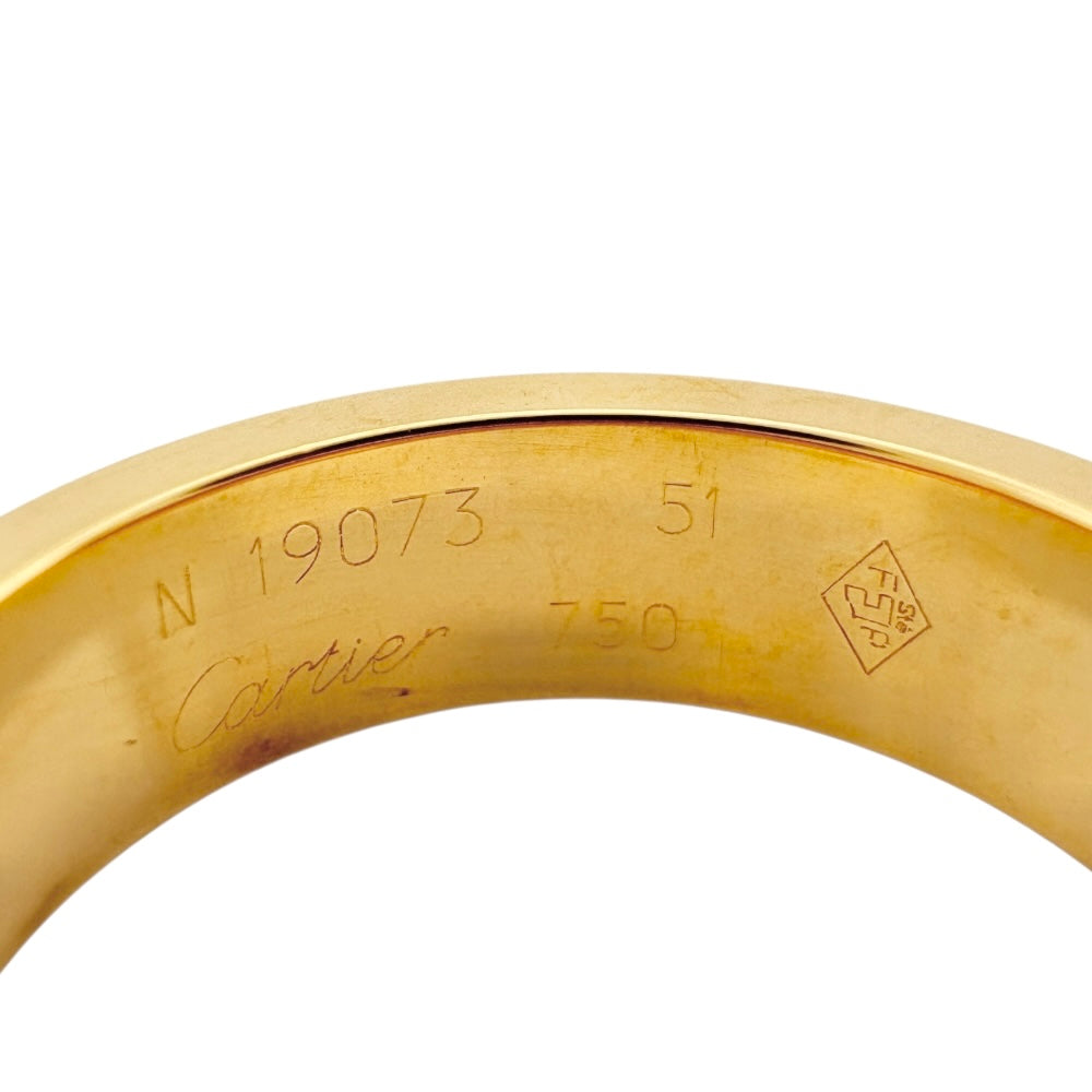 CARTIER カルティエ ラブ リング 指輪 10.5号 18金 K18イエロー