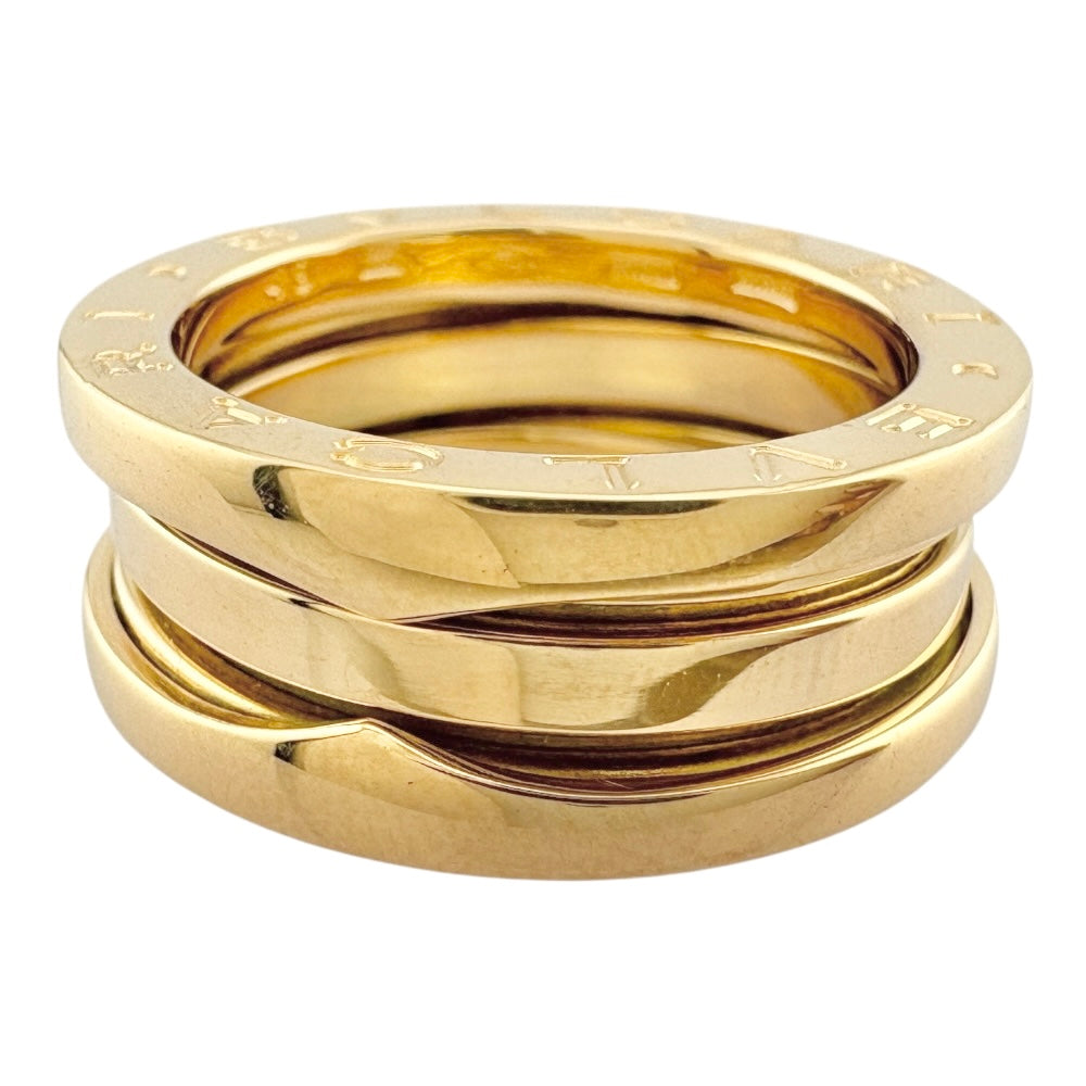 BVLGARI ブルガリ B-zero.1 3バンド リング 指輪 8.5号 18金 K18