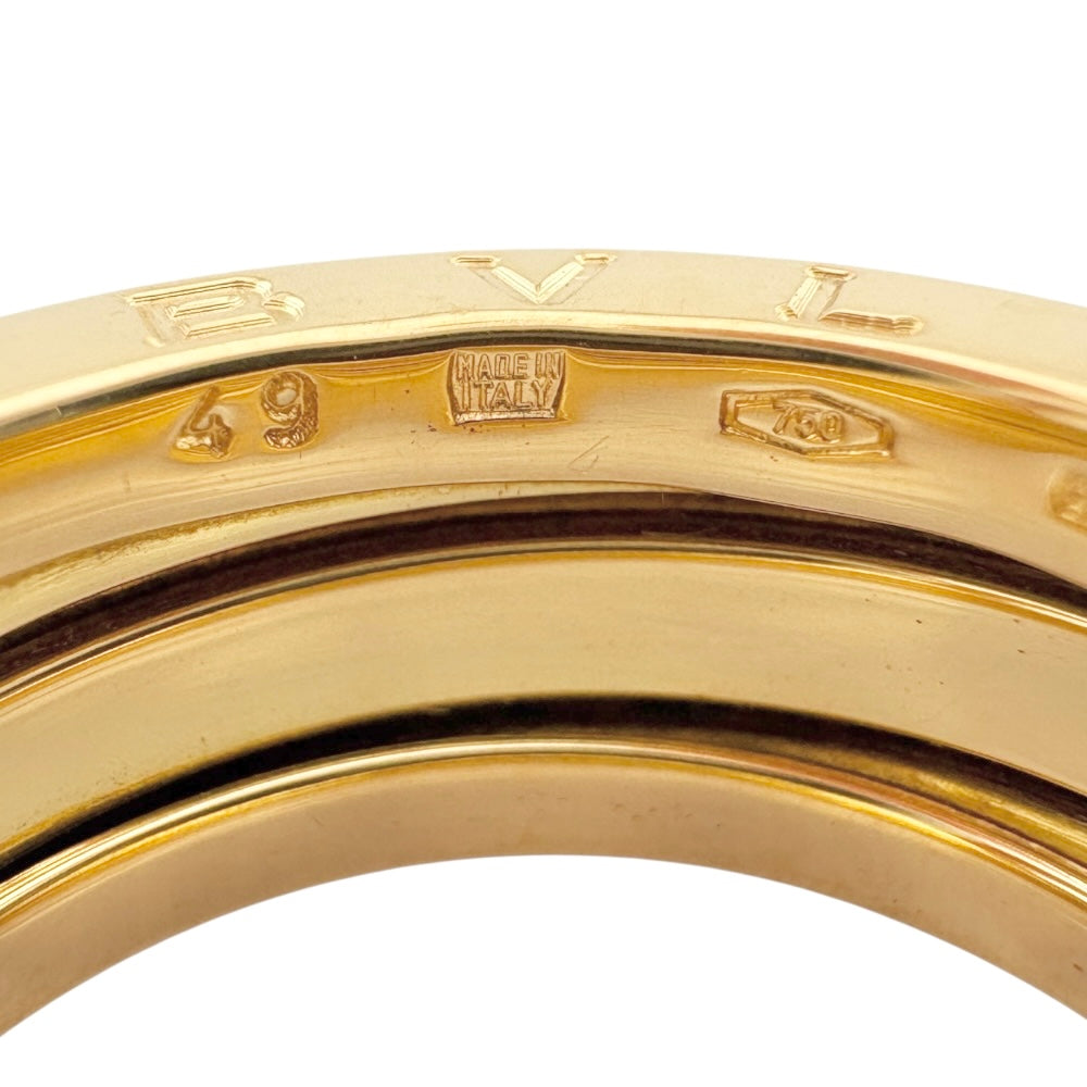 BVLGARI ブルガリ B-zero.1 3バンド リング 指輪 8.5号 18金 K18