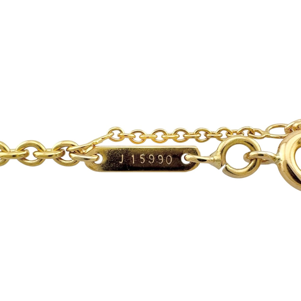 CARTIER カルティエ インターレースハート ネックレス 18金 K18