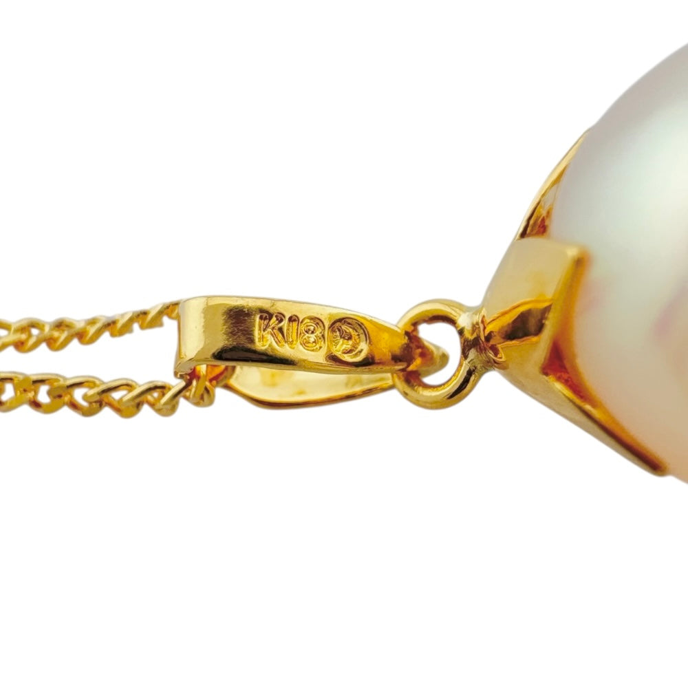 TASAKI タサキ ネックレス 18金 K18イエローゴールド パール 