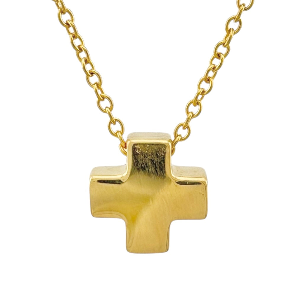 TIFFANY&Co. ティファニー ローマンクロス ネックレス 18金 K18