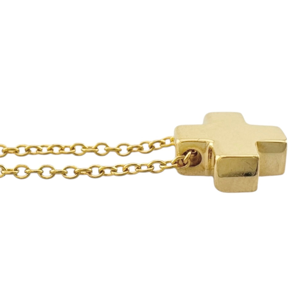 TIFFANY&Co. ティファニー ローマンクロス ネックレス 18金 K18 
