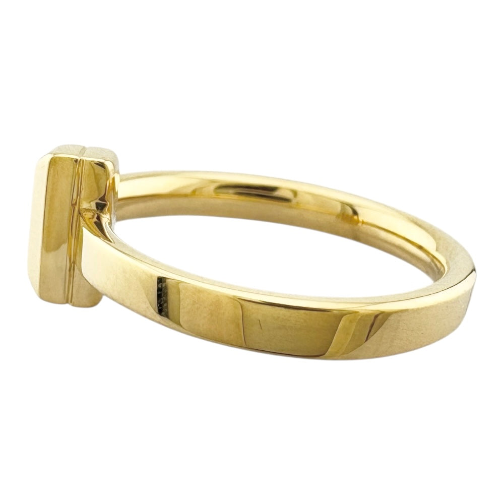 TIFFANY&Co. ティファニー Tワン リング 指輪 9号 18金 K18