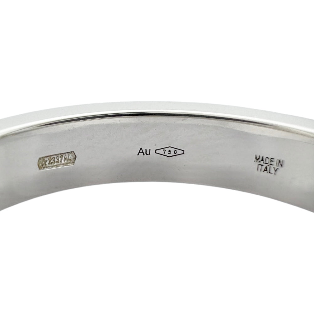 BVLGARIブルガリ18K ホワイトゴールド リング BVLGARI ブルガリ ブルガリブルガリ リング 指輪 25号 18金 K18