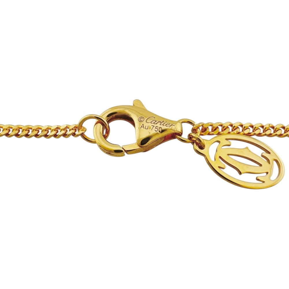 Cartier カルティエ ネックレス 750 k18 WG 42cm 18金